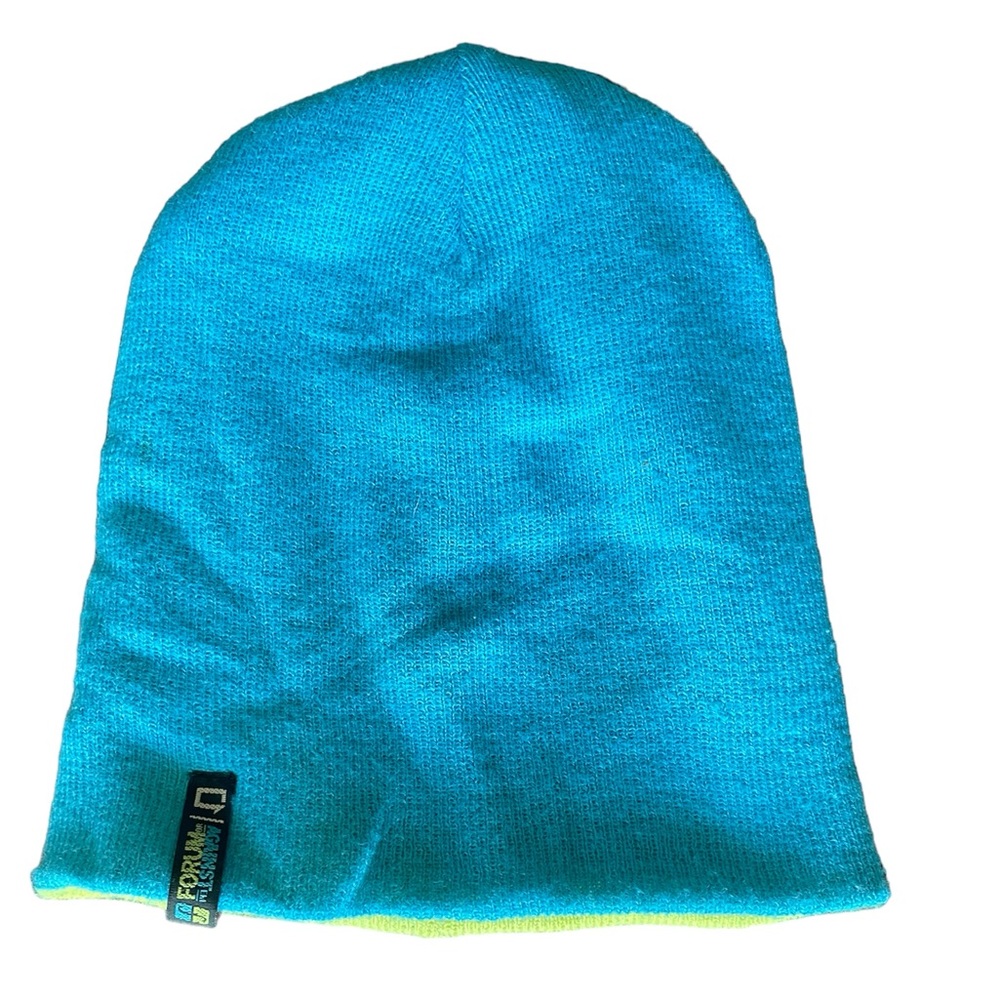 Forum brand Reversible snowboard Beanie Hat Vintage